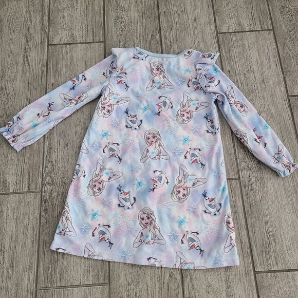 Disney Frozen Elsa & Olaf Nightgown Toddler Girls 4T - Picture 8 of 8